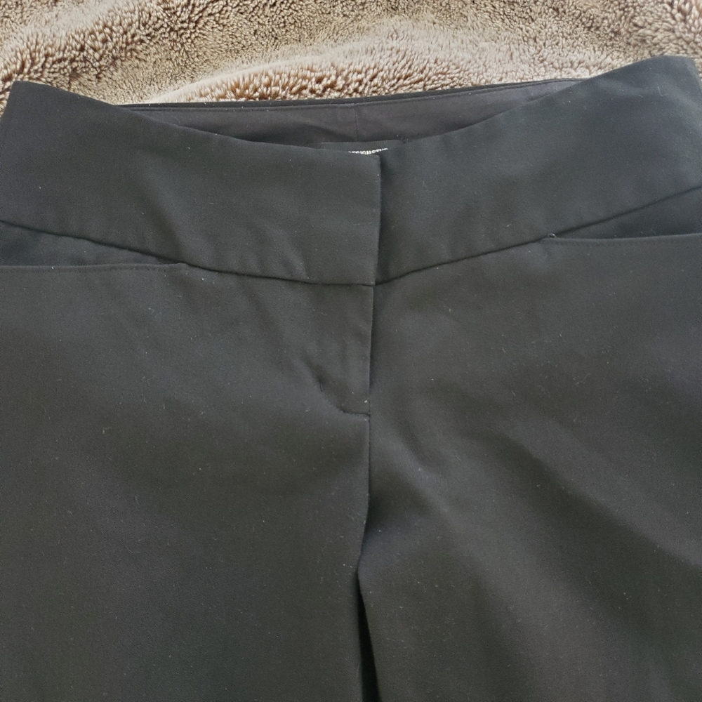 Express Black Low Rise Editor Pants - Picture 2 of 5